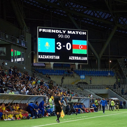 KAZAKHSTAN VS AZERBAIJAN. PHOTO-REPORT