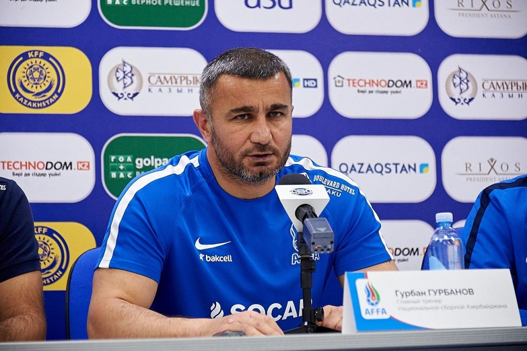 GURBAN GURBANOV: "KAZAKHSTAN SHOWED GOOD FOOTBALL TODAY"