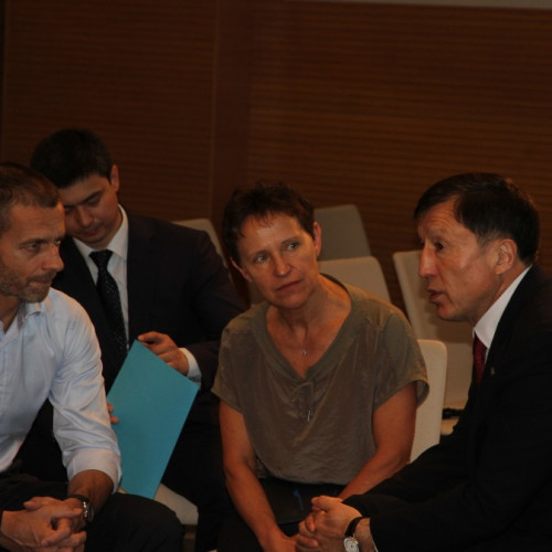 KFF LEADERSHIP ATTEND THE UEFA MEETING IN MOSCOW
