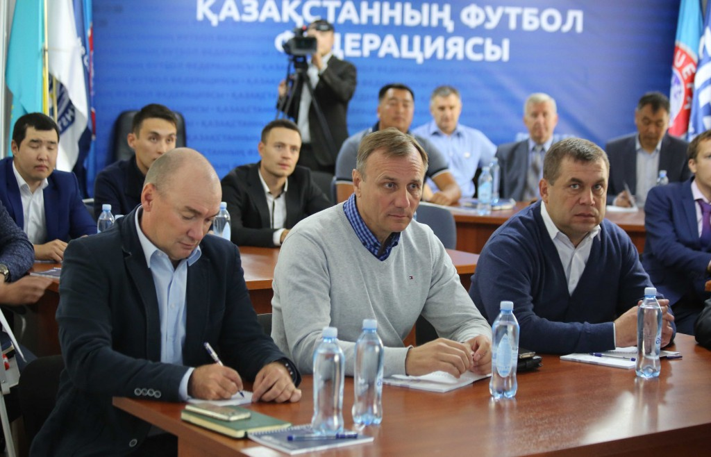 UEFA COURSES FOR COACHES HELD IN ASTANA