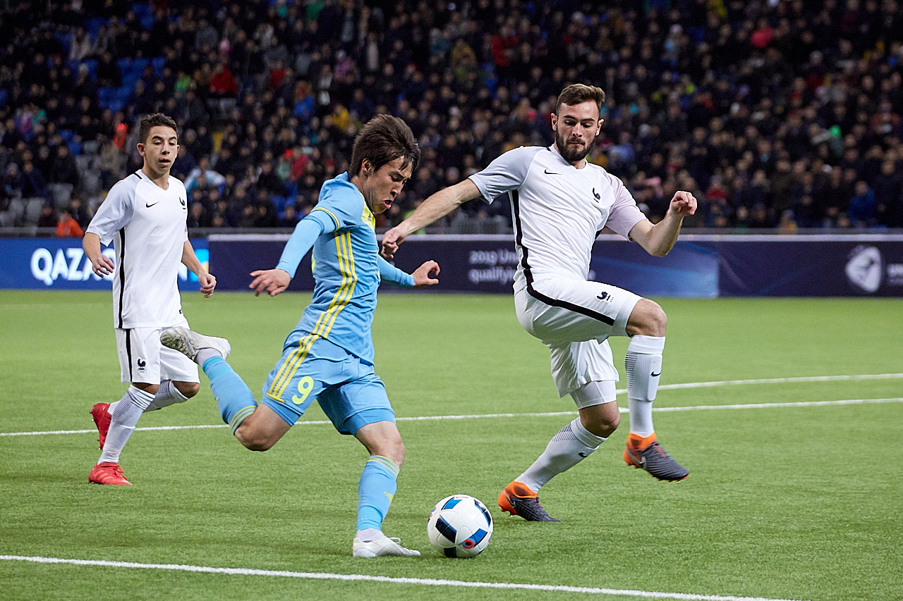 Қазақстан U21 - Франция U21 матчынан фоторепортаж - 0:3