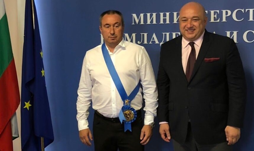 Stanimir Stoilov Honoured ''Crown of Victory'' Award