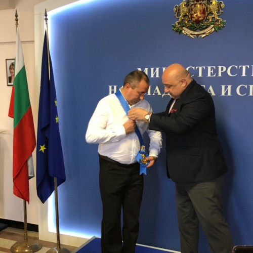 Stanimir Stoilov Honoured ''Crown of Victory'' Award