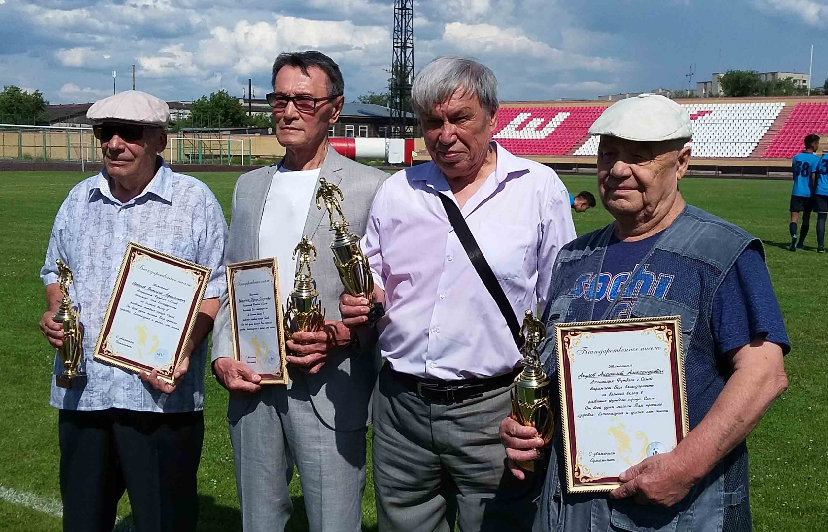 Праздник футбола в Семее
