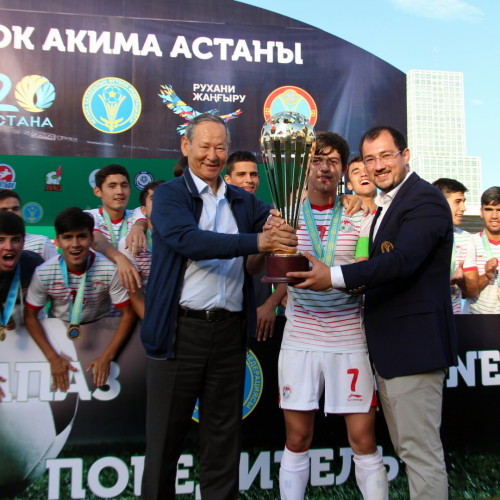 Тәжікстан U-17 құрамасы – Астана әкімі кубогының иегері