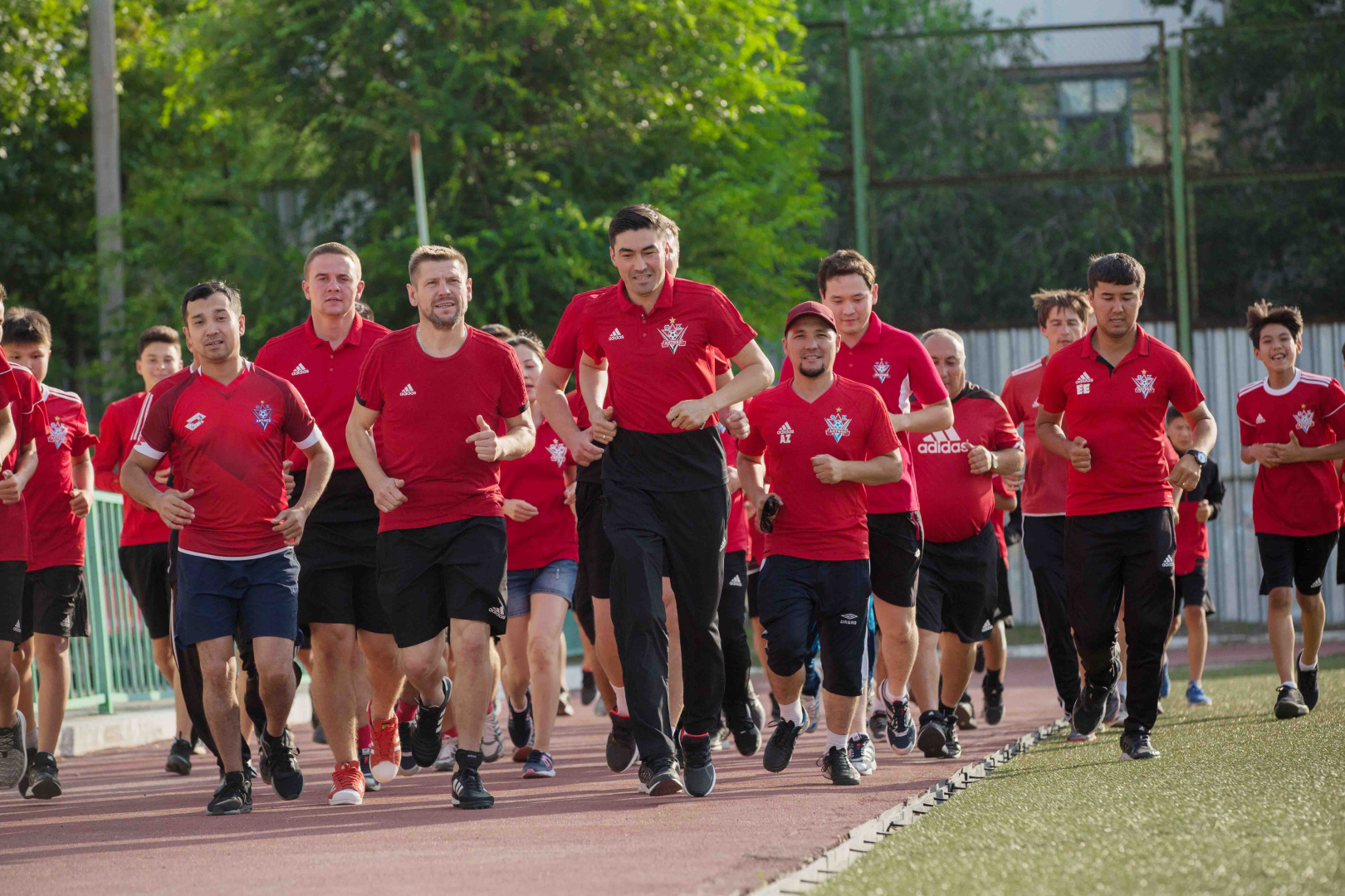 FC "Aktobe" Ran "Presidential Mile"
