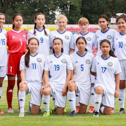 Kazakhstan women's U-17 team played a draw with Uzbekistan