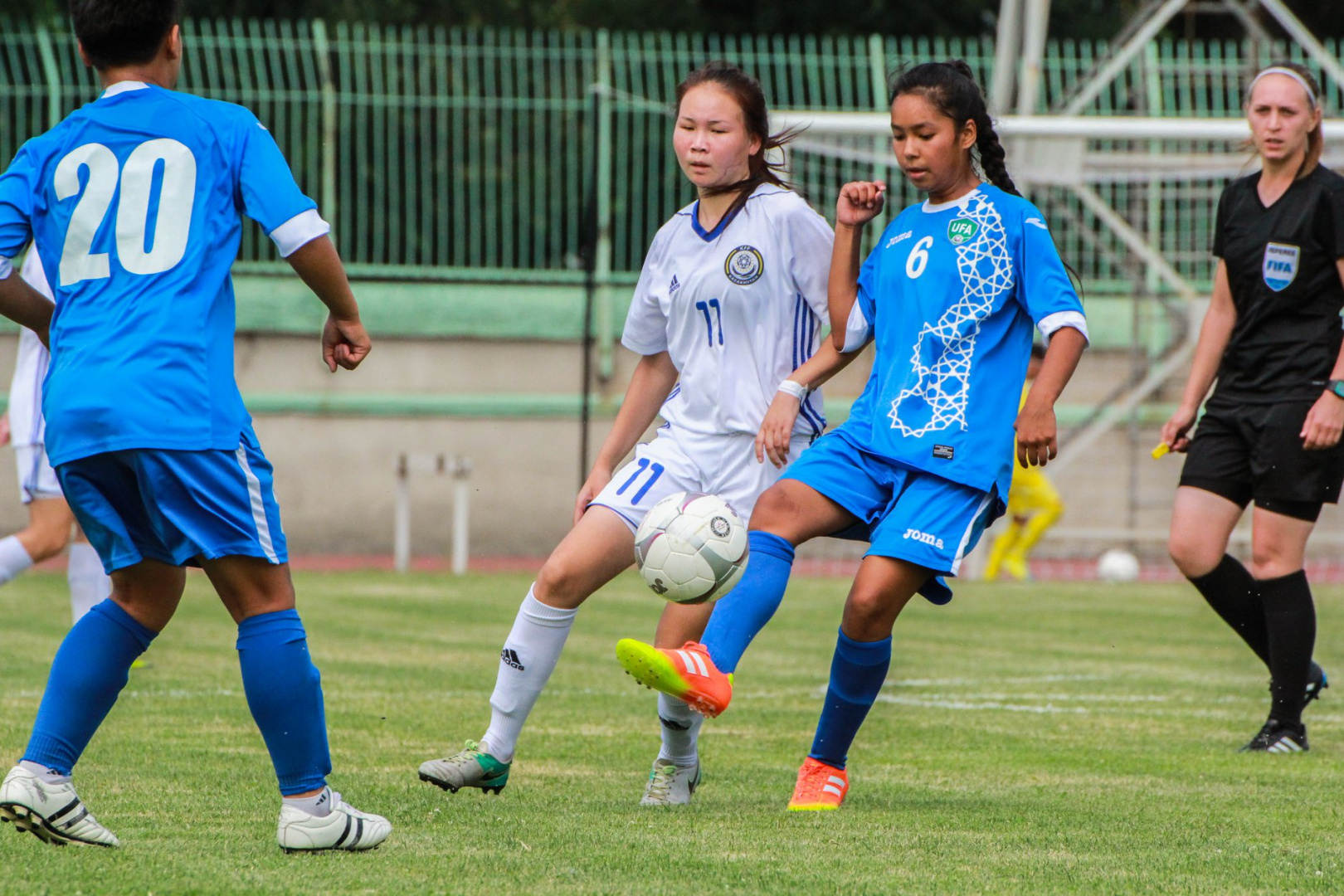 Kazakhstan women's U-17 team played a draw with Uzbekistan