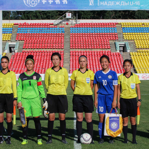 Kyrgyzstan WU-17 vs Kazakhstan WU-17 - 1:5. Photo-Report