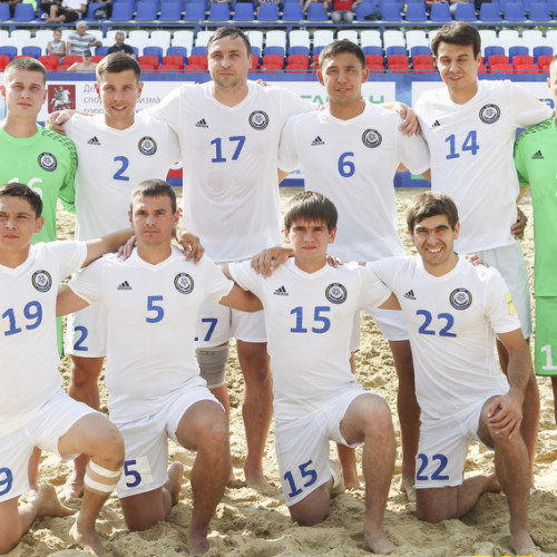 Kazakhstan Beach Soccer Team Wins First Victory in EuroLeague-2018