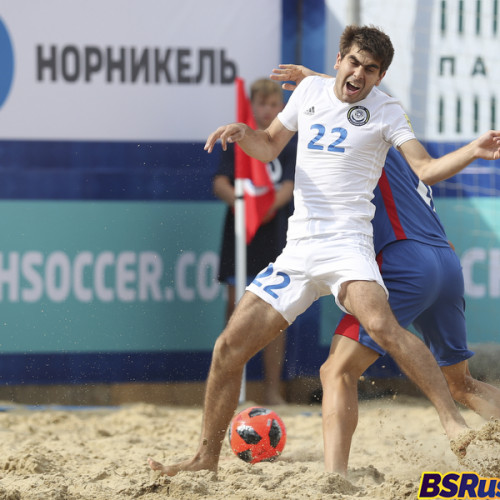 Kazakhstan Beach Soccer Team Wins First Victory in EuroLeague-2018