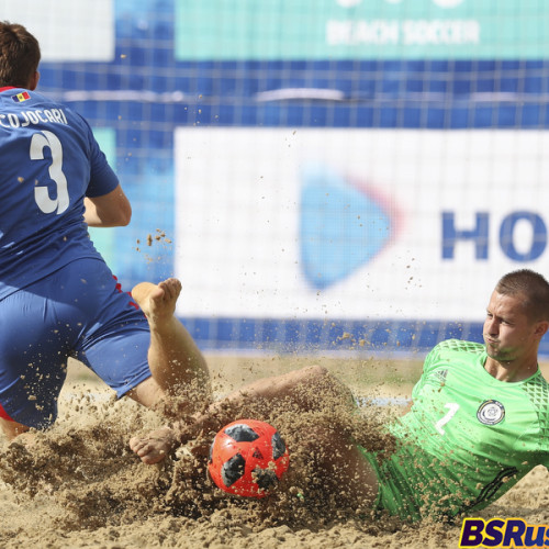 Kazakhstan Beach Soccer Team Wins First Victory in EuroLeague-2018
