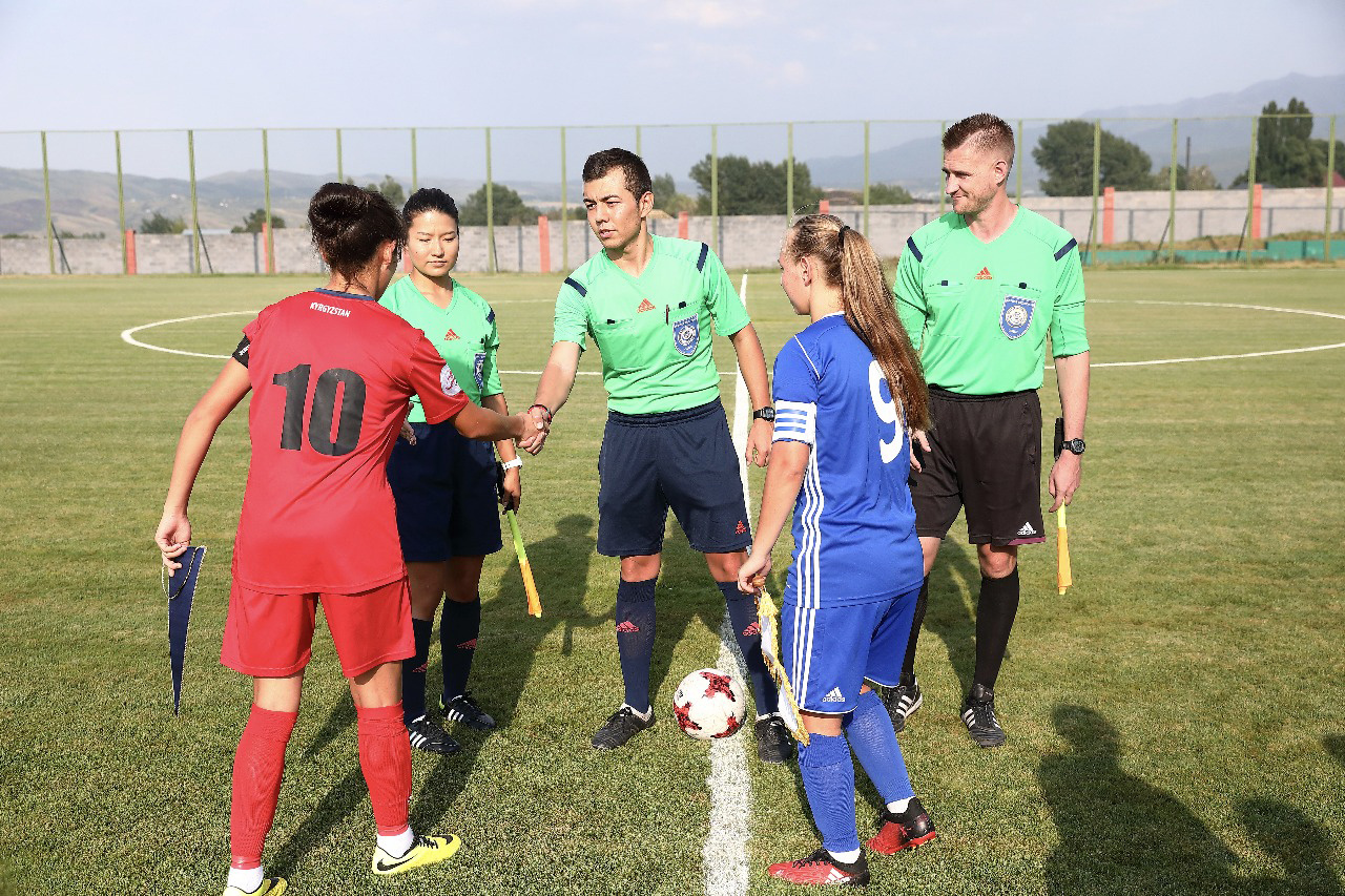 Kazakhstan Women's U-19 Team Defeated Kyrgyzstan