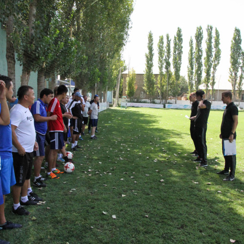 UEFA "C" Licence Applicants Take Exams in Shymkent