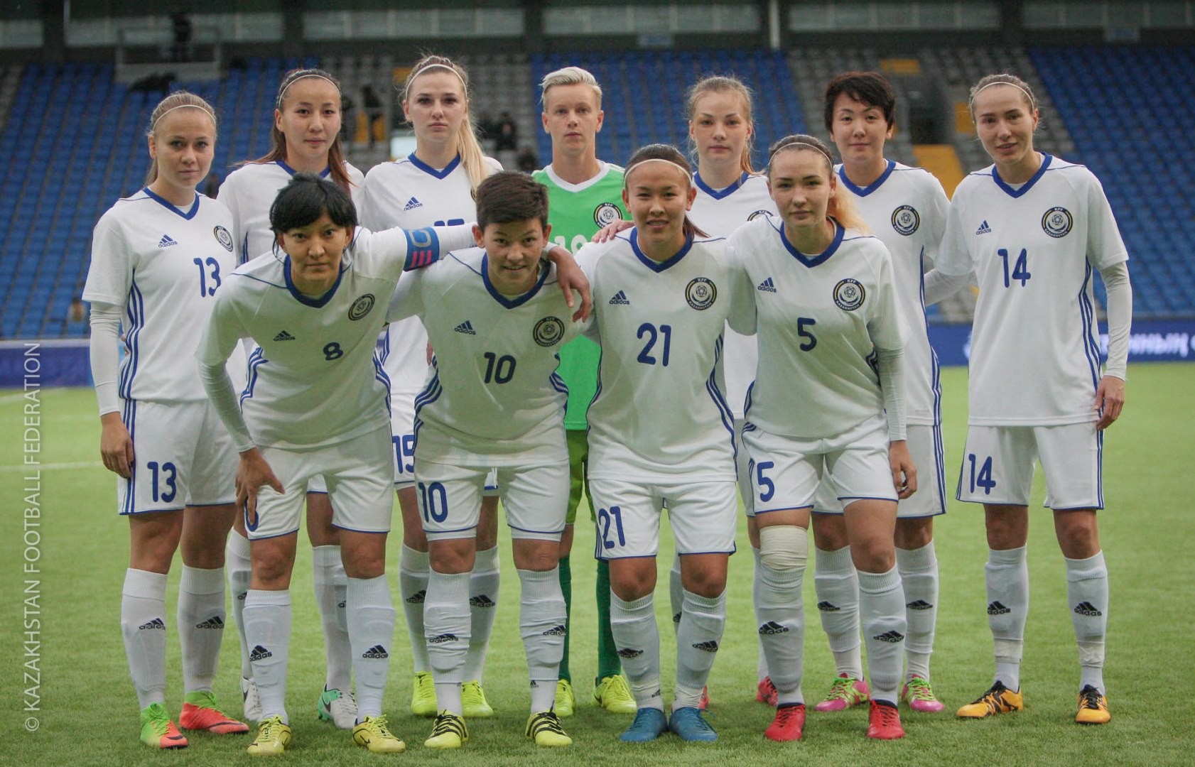 Kazakhstan Women's National Team Squad for the Matches with Russia and England