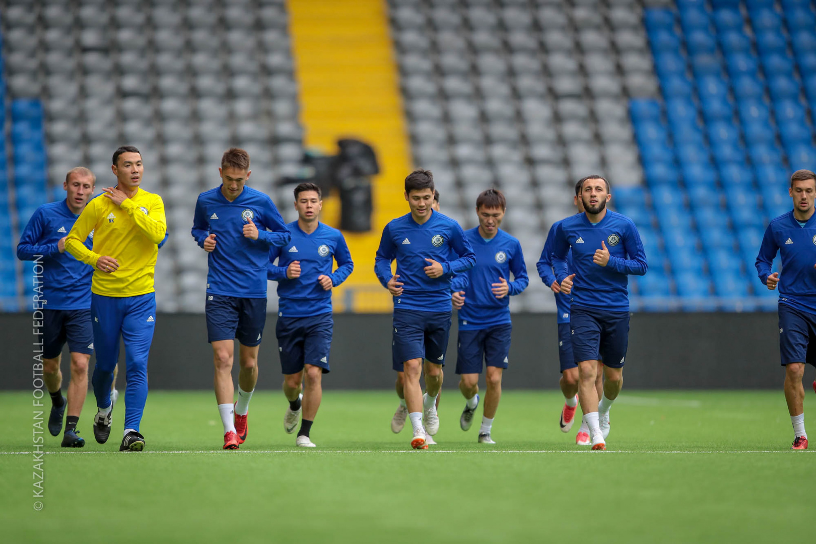 Kazakhstani National Team Training Session