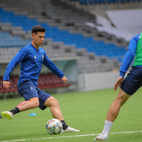 Kazakhstani National Team Training Session