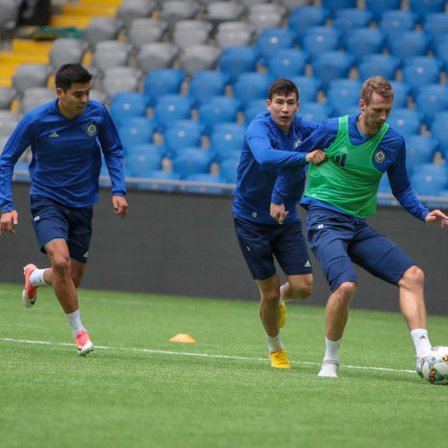 Kazakhstani National Team Training Session