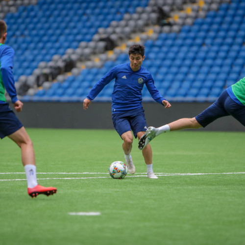 Kazakhstani National Team Training Session