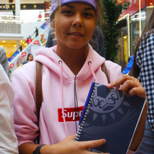 Promo Action With Participation of Kazakhstan Women's National Team
