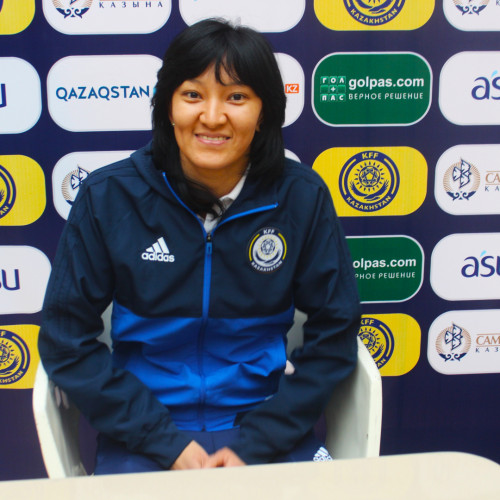 Promo Action With Participation of Kazakhstan Women's National Team