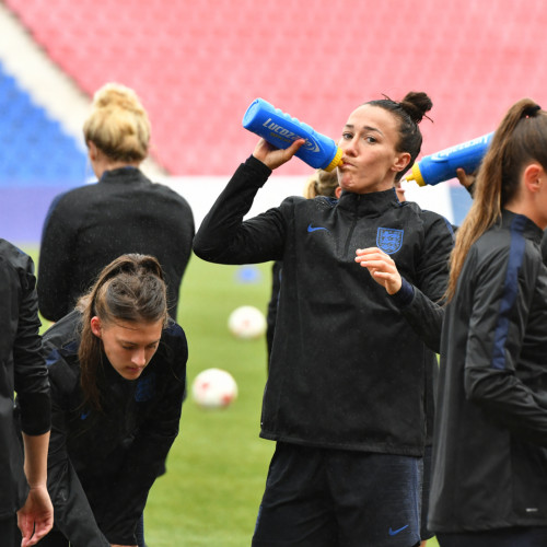 England Women's National Team Pre-Match Training Session