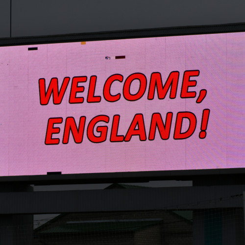 England Women's National Team Pre-Match Training Session