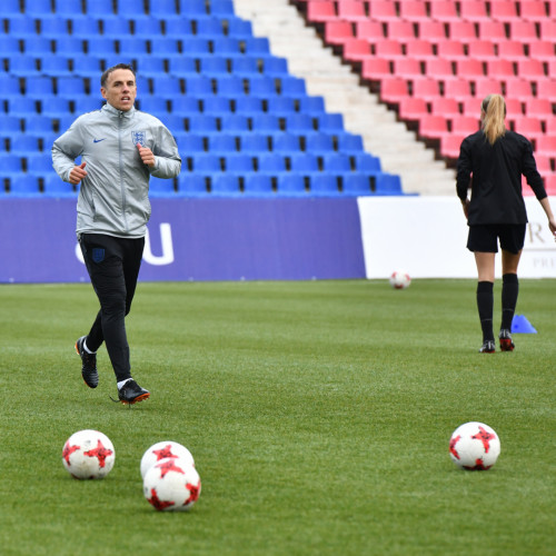 England Women's National Team Pre-Match Training Session