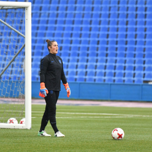 England Women's National Team Pre-Match Training Session