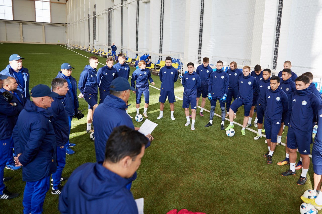 Kazakhstan Youth Team's Pre-Match Training Session - Photo-Report