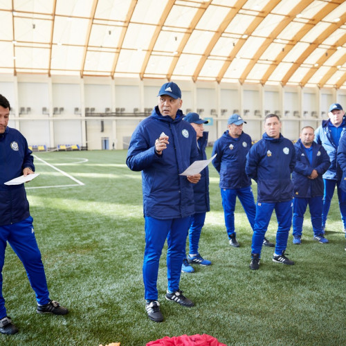 Kazakhstan Youth Team's Pre-Match Training Session - Photo-Report