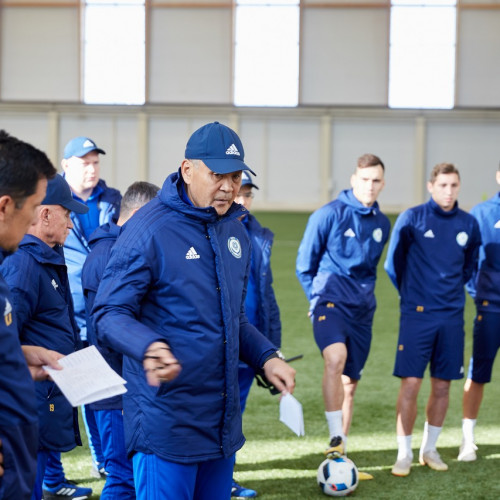 Kazakhstan Youth Team's Pre-Match Training Session - Photo-Report