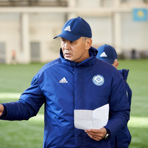 Kazakhstan Youth Team's Pre-Match Training Session - Photo-Report