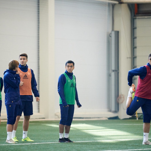 Kazakhstan Youth Team's Pre-Match Training Session - Photo-Report