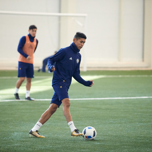 Kazakhstan Youth Team's Pre-Match Training Session - Photo-Report