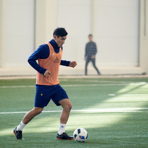 Kazakhstan Youth Team's Pre-Match Training Session - Photo-Report