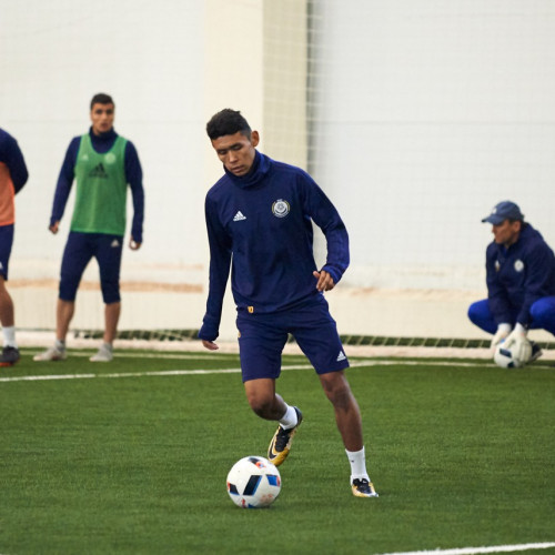 Kazakhstan Youth Team's Pre-Match Training Session - Photo-Report