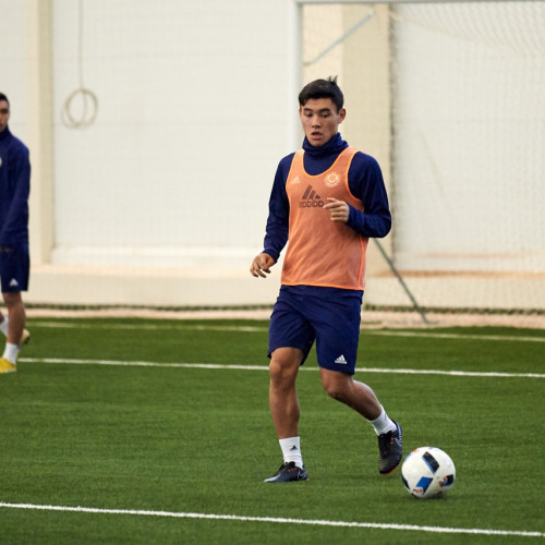 Kazakhstan Youth Team's Pre-Match Training Session - Photo-Report