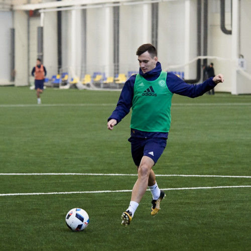 Kazakhstan Youth Team's Pre-Match Training Session - Photo-Report