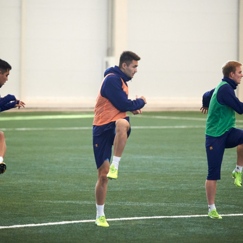 Kazakhstan Youth Team's Pre-Match Training Session - Photo-Report