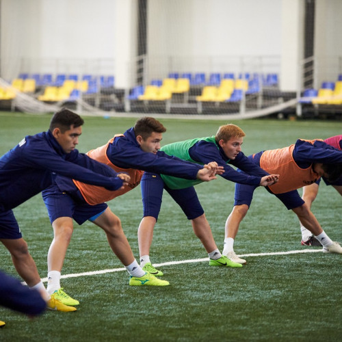 Kazakhstan Youth Team's Pre-Match Training Session - Photo-Report