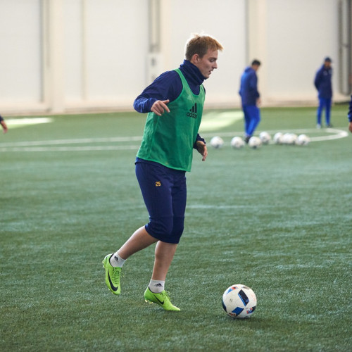 Kazakhstan Youth Team's Pre-Match Training Session - Photo-Report