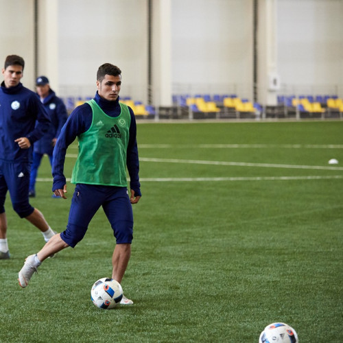 Kazakhstan Youth Team's Pre-Match Training Session - Photo-Report