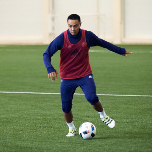 Kazakhstan Youth Team's Pre-Match Training Session - Photo-Report