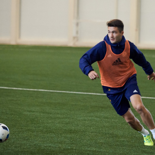Kazakhstan Youth Team's Pre-Match Training Session - Photo-Report