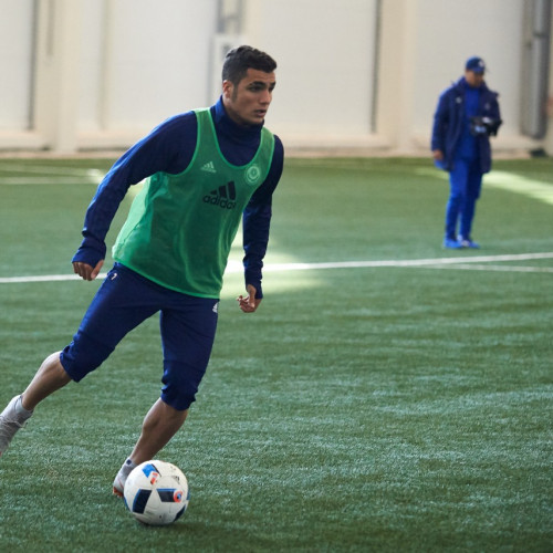 Kazakhstan Youth Team's Pre-Match Training Session - Photo-Report