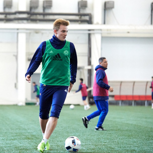 Kazakhstan Youth Team's Pre-Match Training Session - Photo-Report