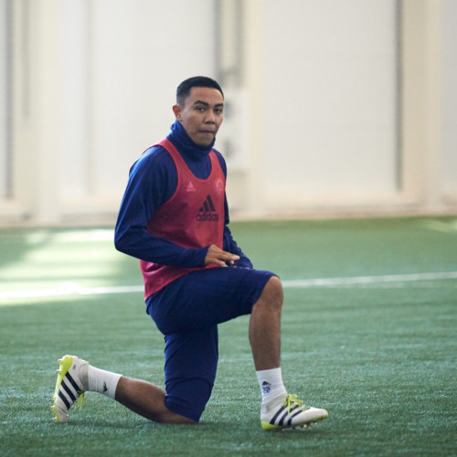 Kazakhstan Youth Team's Pre-Match Training Session - Photo-Report