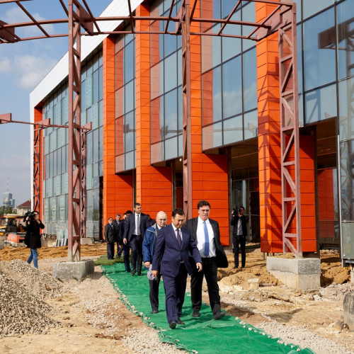 Adilbek Dzhaksybekov Met with UEFA General Secretary