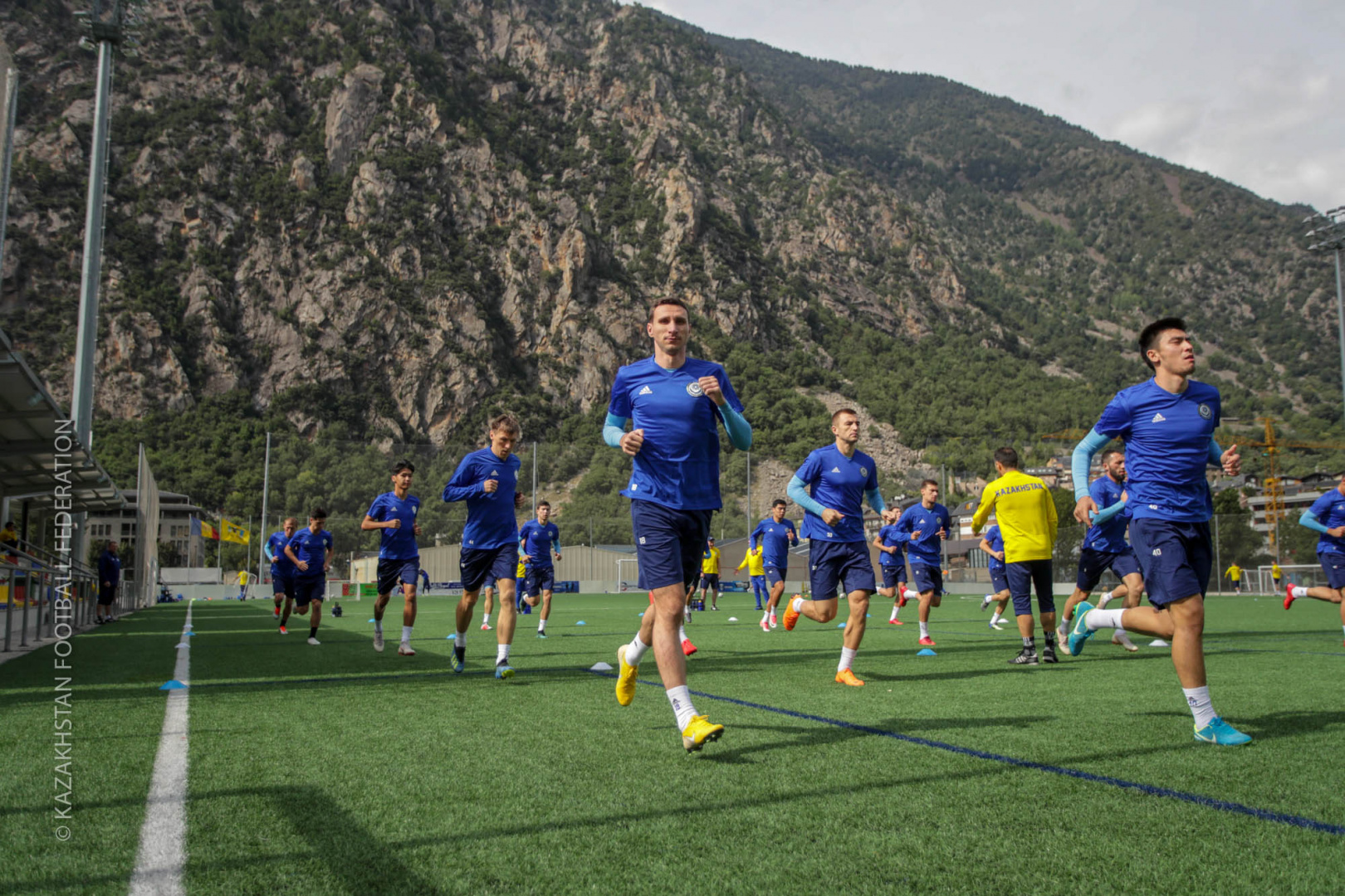 Photo-Report from the Training Session of the Kazakhstan National Team in Andorra